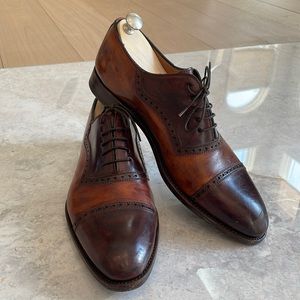 Men’s Bontoni Calzoleria Italiana Beldevere Oxford Shoes - Size US 12.5